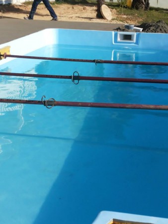 promenor instalação de piscina